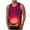 Red, variant on Xysaqa Men's Big & Tall Tank Tops, Printed Sleeveless Tee Fitted Workout T-Shirts Casual Summer Athletic Undershirts M-6XL