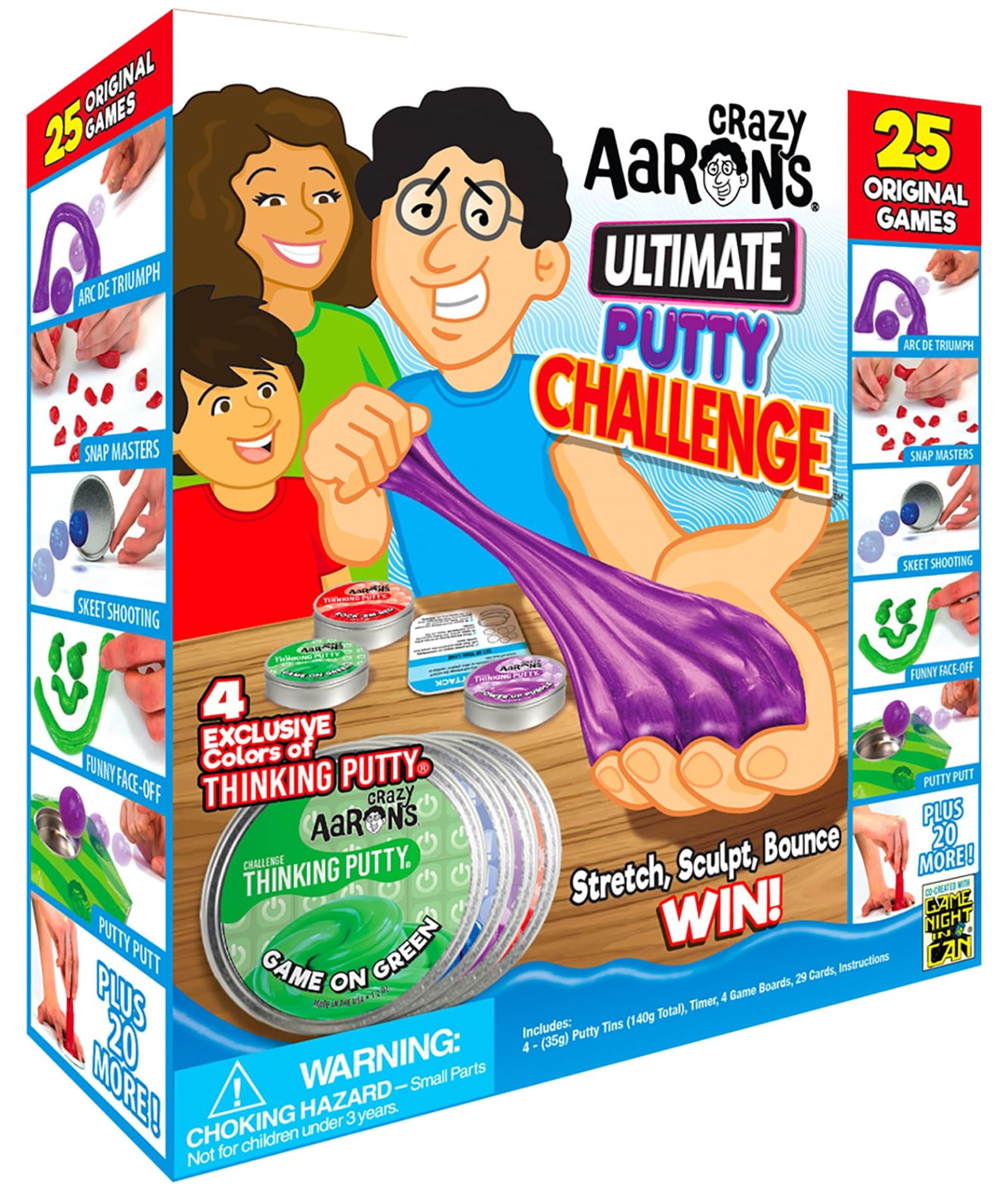 Crazy Aaron's Thinking Putty Ultimate Putty Challenge Game