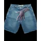 thumbnail image 2 of Pantalones cortos Harajuku Hip Hop Y2K para hombre, estampado gráfico Retro azul, pantalones vaqueros holgados para gimnasio, pantalones de chándal góticos, pantalones cortos de baloncesto, 2 of 5