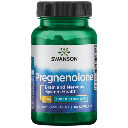 Pregnenolone 50 Mg Capsules - Swanson Pregnenolone - Super Strength 50 mg 60 Caps
