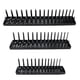 thumbnail image 2 of Organizador de Herramientas Gloria Soporte de Estante de Bandeja Negro 455 × 100 × 90 mm, 2 of 9