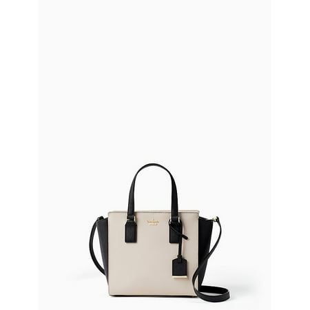 - Kate Spade New York Cameron Street Small Hayden Satchel in Tusk/Black