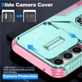 thumbnail image 4 of Funda para GANGXUN Samsung Galaxy A34 5G - Soporte metálico, Función magnética, Verde, 4 of 5