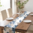thumbnail image 5 of Polyester Tablecloth Table Runners for Party Festival Home Decorations Rectangle Shell Shape 330x2290mm, 5 of 7