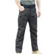 thumbnail image 2 of Pantalones de trabajo largos para hombre, elegantes, de color sólido, con múltiples bolsillos y cálidos., 2 of 4