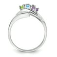 thumbnail image 3 of Sterling Silver Rhodium-plated Family Jewelry Mounting QXMR1/3SSM-7, 3 of 7