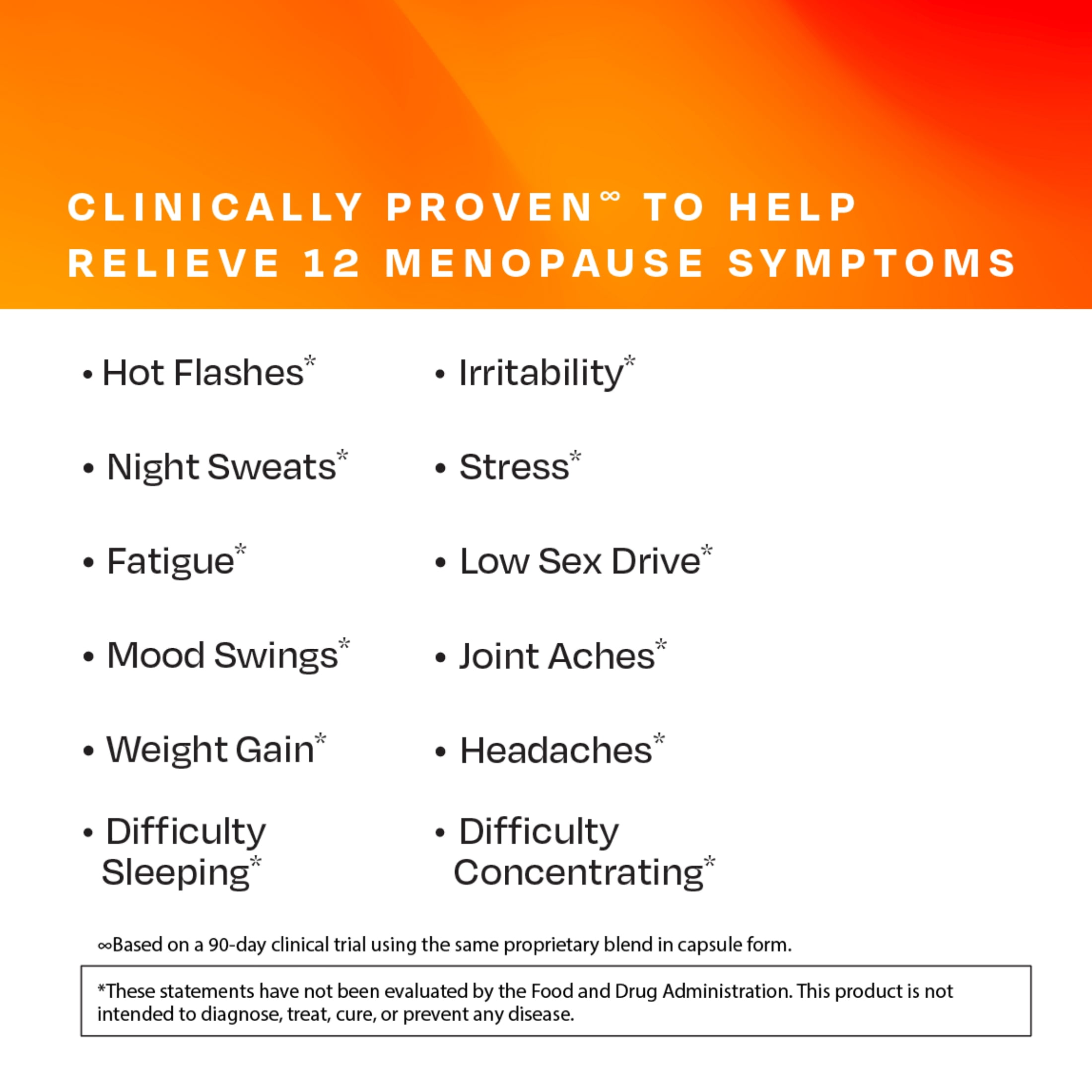 Amberen Menopause Supplement for Women, Clinically Proven, Helps Support Hormone Balance, Helps Relieve 12 Menopause Symptoms: Hot Flashes, Night Sweats, Mood Swings and more, 60ct Gummies