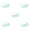 thumbnail image 2 of maskred Adult Optical Trial Lens Frame Eyeglasses Optometry Optician Tool Optic Blue 52mm 5Set, 2 of 6