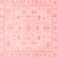 thumbnail image 1 of Ahgly Company Indoor Square Oriental Red Traditional Area Rugs, 7' Square, 1 of 4