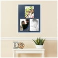 thumbnail image 2 of ArtToFrames Collage Photo Picture Frame with 3 - 9x12 Openings, Framed in White with Midnight Blue and Black Mats (CDM-3966-82), 2 of 8