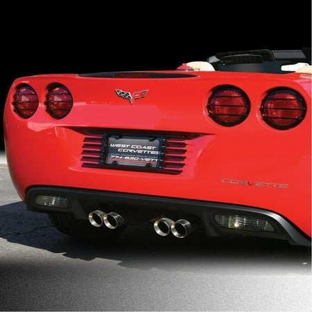 Corvette Taillight Louvers - Custom Painted Altec Phantom : 2005-2013 C6, Z06, ZR1, Grand Sport (Magnetic