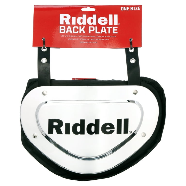 Riddell Chrome Finish Back Plate, Universal - Walmart.com