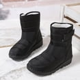 thumbnail image 5 of Jamicy Snow Boots for Women Fashion Waterproof Warm Plush Lined Mid-Calf Winter Boots with Non-Slip Outsole for Cold Weather, 5 of 6