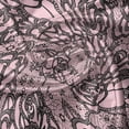 thumbnail image 5 of Ambesonne Floral Window Valance, Lace Look Rose Flowers Art, 54" X 18", Pale Pink Charcoal Grey, 5 of 5