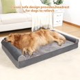 Orthopedic Dog Bed Large Breed Waterproof Dog Bed Washable Dog Couch
