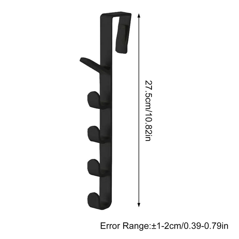 XIANXIAN Hook Over The Door Hooks, Vertical Over The Door Towel