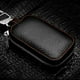 thumbnail image 1 of Funda para llavero de coche, bolso con llavero, mando a distancia de cuero, estuche con cremallera, 1 of 5