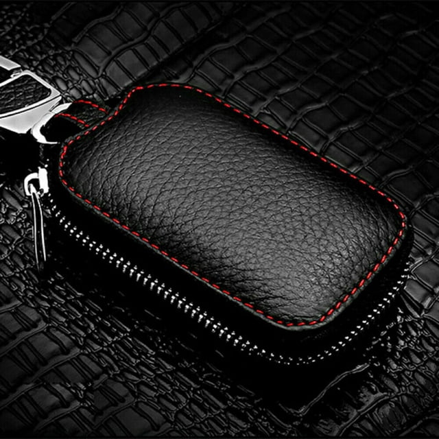 Funda Para Llavero De Coche Funda Para Llavero Funda De Cuero Con Mando A Distancia Y Cremallera ANGGREK Otros Vehículos