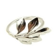 thumbnail image 2 of Cheers.US Napkin Rings Set of 8, Leaf Napkin Ring Holder for Holiday Party Wedding Banquet Christmas Dinner Table Decoration, 2 of 7