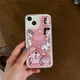 thumbnail image 4 of Crayon Shin-Chan iPhone 15 funda de teléfono móvil de arena movediza Kawaii Cute 14 13 12 11 Plus Pro Max, carcasa protectora, juguetes de decoración, 4 of 4