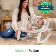 Ingenuity Keep Cozy 3-in-1 Vibrating Infant & Toddler Baby Bouncer and Rocker Chair - Linden