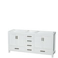 thumbnail image 7 of Wyndham Collection Wcs141472dunsm24 Sheffield 72" Freestanding Vanity Set - Gray / White, 7 of 7