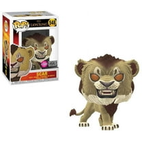Funko POP! Disney Scar Vinyl Figure (Live Action, Flocked)