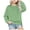 Light Green, variant on Wonitaaizi Girls Sweatshirts Pockets Teens Sweatshirt Long Sleeve Crewneck Pullover Tops Fall (11-12 Years,Red)