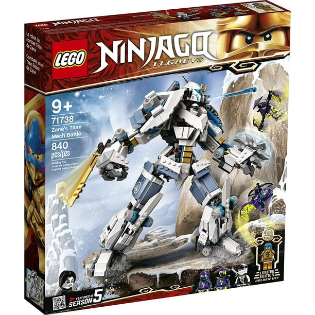 LEGO NINJAGO Zanes Titan Mech Battle - Indoor Playground Toy
