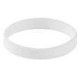 thumbnail image 3 of 15 Pieces/Pack Simple Silicone Wristbands Fashion Rubber Bracelets White, 3 of 8