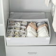 thumbnail image 4 of EIMELI Washable Oxford Cloth Container Underwear Socks Dormitory Storage Box with Lid, 4 of 9