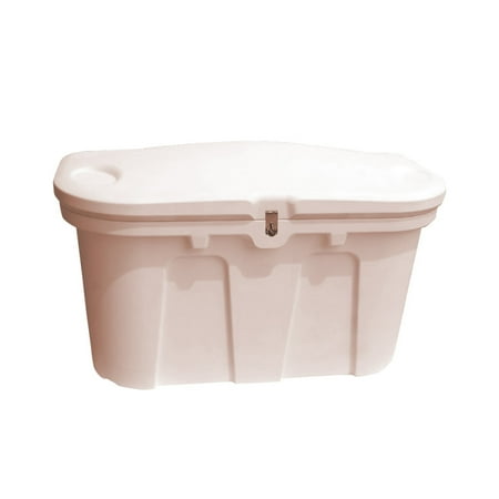 UPC: 0040011050441 | Taylor Made 124650 Stow N Go Poly Dock and Patio Storage Box – 43 L x 21 W x 36 H Sandstone