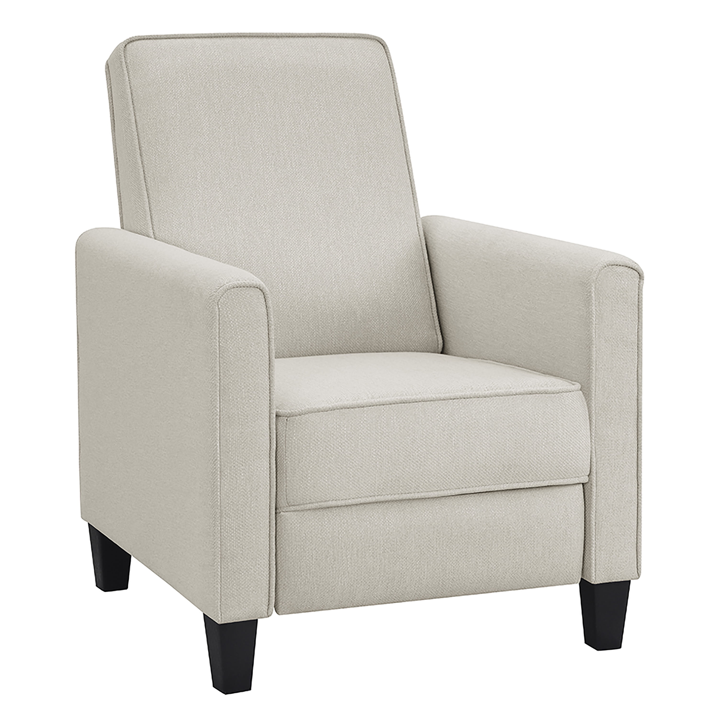 Furniture of America Rengo Linen Upholstered Recliner, Beige