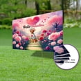 thumbnail image 3 of Hello Valentine’s Day Vizsla Flower Crown Romantic Pink Floral Yard Sign Vizslas Dog Lover Gifts Idea Outdoor Home Lawn Garden Porch Decor - 00031, 3 of 5