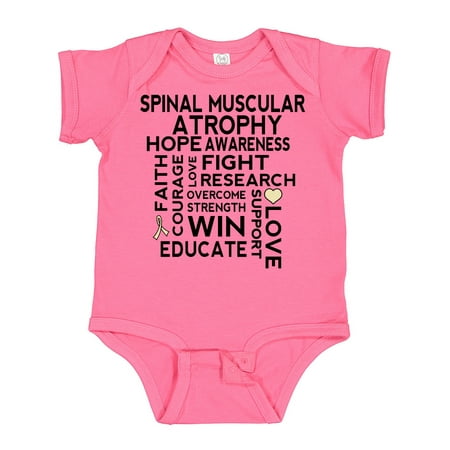 

Inktastic Spinal Muscular Atrophy Awareness Gift Baby Boy or Baby Girl Bodysuit