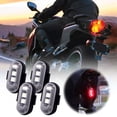 thumbnail image 1 of Remote Control Mode Colorful LED Flashing Lights Rechargeable Wireless Motorcycle LED Aircraft Lights Warning Lights, 1 of 2