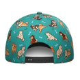 thumbnail image 4 of Funny Cartoon Dog Baseball Cap - Paw Print Design Sun Protection Hat, 4 of 7