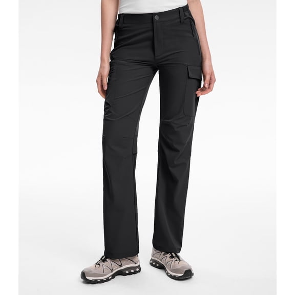 Hiauspor Women's Cargo Hiking Deep Pocket Water Resistant Quick Dry Pant (Women's 16)