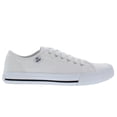thumbnail image 3 of Hurley Womens Carrie Canvas Sneakers Low Top Lace Up Shoes Fashion Comfortable (White, 11), 3 of 5