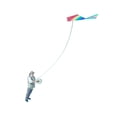 thumbnail image 2 of MERIGLARE 1:64 Scale Miniature Kite Flying Figure Lightweight Multifunctional Handmade Old Man, 2 of 9