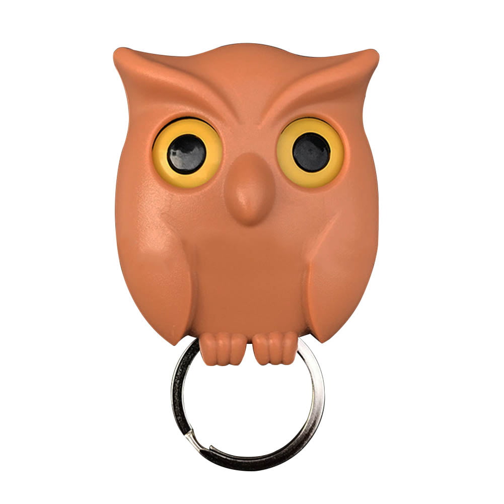 Practical Owl Key Holder Wall Mounted Magnetic Key Holder Home Decor Creative 