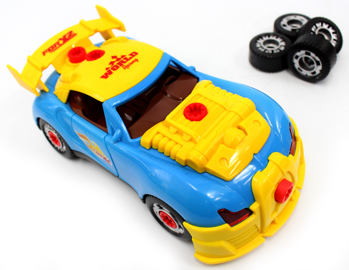 PlayWorld Speed Racers Race Car Take-A-Part Toy