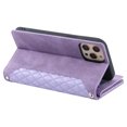 thumbnail image 2 of Dteck Case for iPhone 12 Pro Max,Magnetic Leather Crossbody Zipper Wallet Bag Card Pocket Case Shockproof Rubber Kickstand with Hand/Shoulder Strap Cover,Purple, 2 of 7