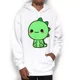 thumbnail image 2 of Sudadera Hoodie Dinosaurio Lindo T Rex Baby Kawaii Unisex, 2 of 6