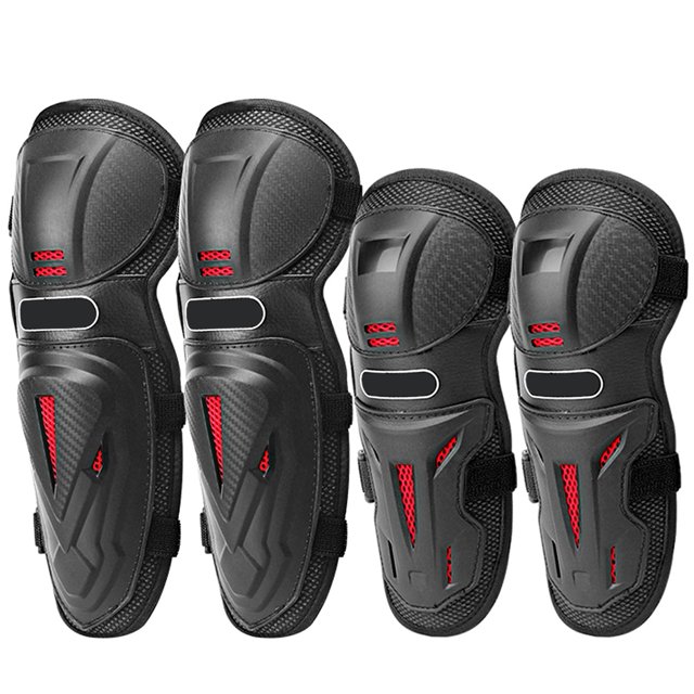 Uds. Rodilleras para montar, pulsera para motocicleta, rodilleras frías anticaída para montar en el codo