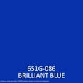 thumbnail image 3 of czcpp-Oracal 651 Gloss Permanent Adhesive Craft Vinyl (12Inch x 10ft Wrapped Around a 1.5" Core) -Bonus MapleLeaf Decal (Gloss, Brilliant Blue), 3 of 4