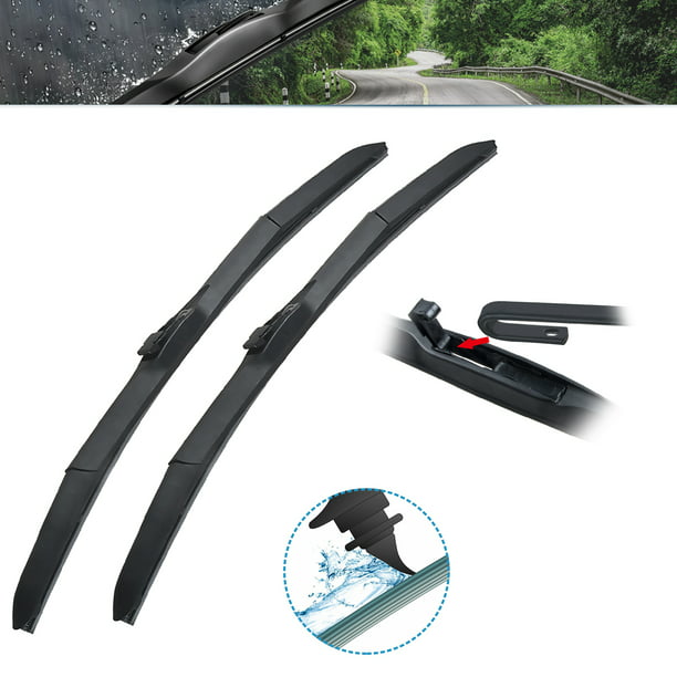 SOCOOL 14 in & 14 in Windshield Wiper Blades Fit For Jeep Wrangler 2010  14
