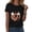 Black, variant on Halloween Shirts for Women Cute Ghost Graphic Tees Spooky Season Shirt Pumpkin Print Short Sleeve Casual Fall Tops (Grey, XXL)