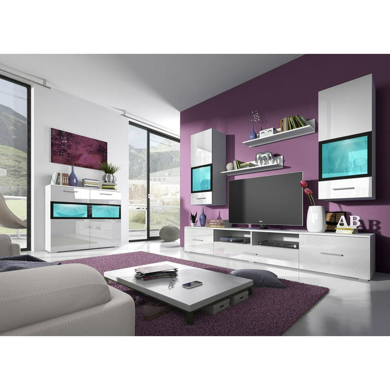 Oakcrest LED 2 Door Accent Cabinet Number of Interior Shelves 1 Top Material Manufactured Wood