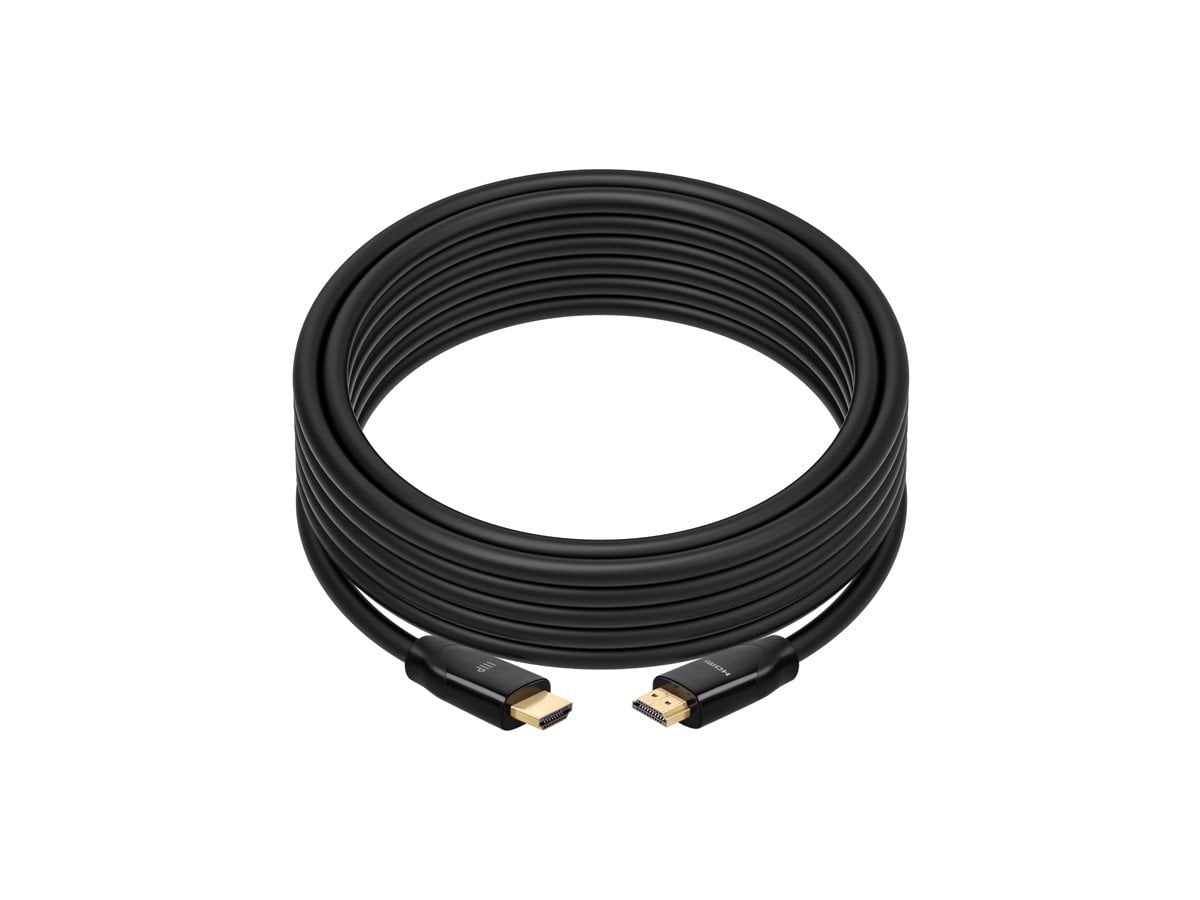 Monoprice 4K Certified High Speed HDMI Cable - 4K60Hz, 18Gbps, HDR, CL2 Rated, 20ft, Black